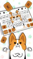Bàn phím Cute Corgi 2 ảnh chụp màn hình 1