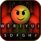 خلفية الكيبورد Cute Devil Emoj أيقونة