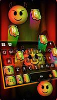 خلفية الكيبورد Cute Devil Emoj تصوير الشاشة 1