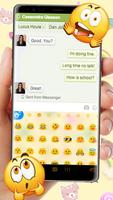 Bàn phím Cute Messenger ảnh chụp màn hình 2