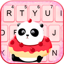 Cute Donut Panda Tastatur-Them APK