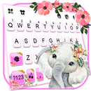 Cute Elephant Baby Keyboard Th APK