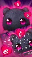 Teclado Cute Black Cat imagem de tela 1