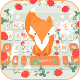 Yeni Havalı Cute Fox Klavye Te simgesi