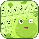 Тема для клавиатуры Cute Frog  APK
