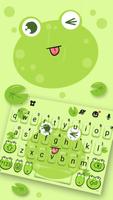 Cute Frog Tongue poster