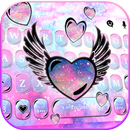 Cute Galaxy Wings Theme APK