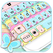 Fond de clavier Cute Girly Col