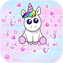Fundo do Teclado Cute Girly Un APK