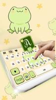 Theme Cute Green Frog screenshot 1