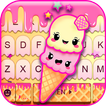 Cute Ice Cream Klavye Teması