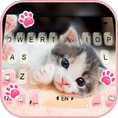 Cute Kitty 2 Tastaturhintergru APK Herunterladen