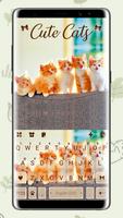 Fond de clavier Cute Kittens Affiche