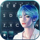Fundo do Teclado Cute Kpop Boy APK