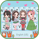 Cute Kpop Idol Crew Keyboard B APK