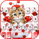 Thème de clavier Cute Ladybird APK