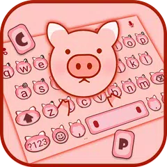 Cute Little Piggy 主題鍵盤 APK 下載