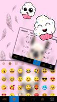Cute Llama Keyboard Background screenshot 2