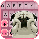Cute Pug Puppy Tastaturhinterg APK