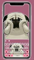 Cute Pug Puppy Plakat