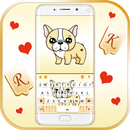 Cute Puppy Dog Tema de teclado APK