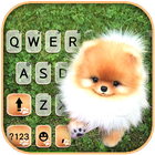 Cute Puppy Pom Zeichen
