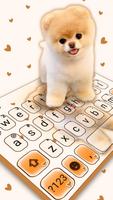 الكيبورد Cute Puppy تصوير الشاشة 1