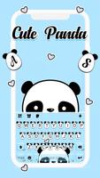 Hình nền bàn phím Cute Panda B ảnh chụp màn hình 1
