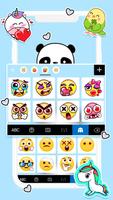 Hình nền bàn phím Cute Panda B ảnh chụp màn hình 3
