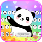 Thème de clavier Cute Panda Co icône