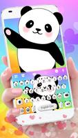 Thème de clavier Cute Panda Co Affiche