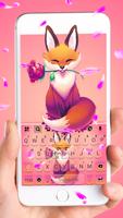 Cute Pink Fox 海報