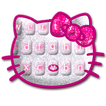 Thème de clavier Hot Pink Kittie Hello