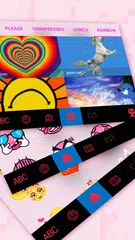 Cute Pink Panda Tastatur-Thema APK Herunterladen