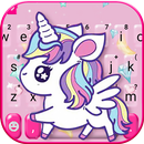 Cute Pink Unicorn Theme APK