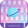 Cute Planets Keyboard Theme