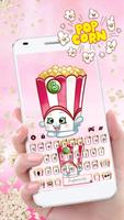 Cute Popcorn Plakat
