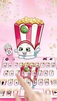 Chủ Đề Bàn Phím Cute Popcorn ảnh chụp màn hình 1