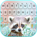 Cute Raccoon Keyboard APK