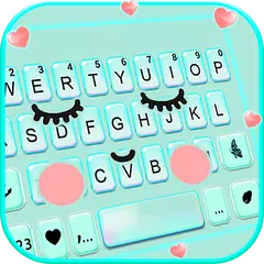 クールな Cute Sweet Face のテーマキーボード アプリダウンロード