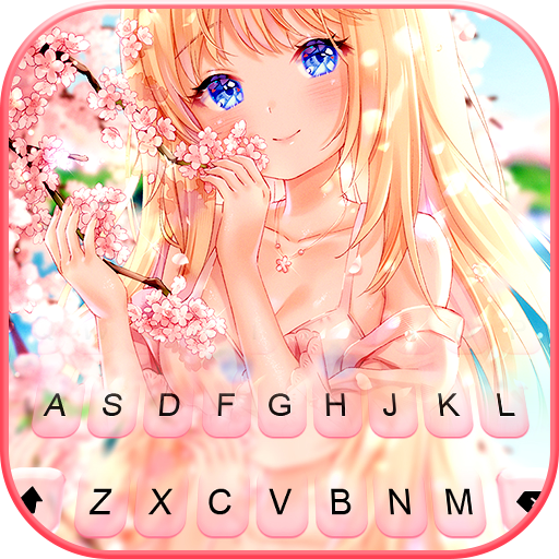 Cute Sakura Girl キーボード