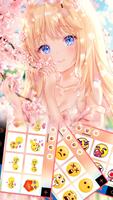 برنامه‌نما موضوع Cute Sakura Girl عکس از صفحه