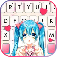 Cute School Girl Tastatur-Them APK Herunterladen