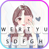 Cute Selfie Girl キーボード APK