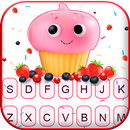 Bàn phím Cute Smile Cupcake APK