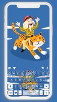 Cute Tiger King Plakat