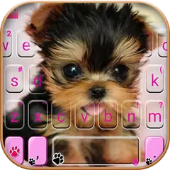 Cute Tongue Cup Puppy 主題鍵盤 APK 下載