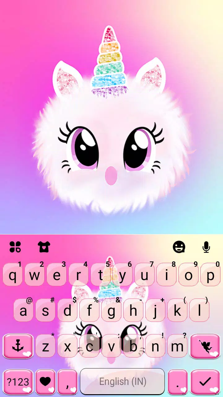 Tải xuống APK Hình nền bàn phím Cute Unicorn Fluffy cho Android Tải xuống APK Hình nền bàn phím Cute Unicorn Fluffy cho Android