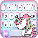 Cute Unicorn 2 Keyboard Backgr APK