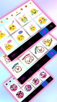 Cute Unicorn 2 Klavye Arkaplanı Ekran Görüntüsü 3